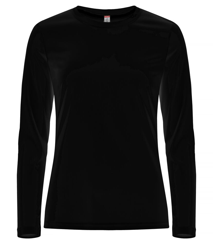 Basic Active-T Women LS - black