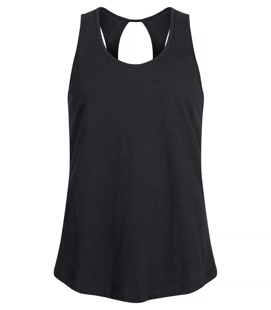 Slub Tanktop Women - black