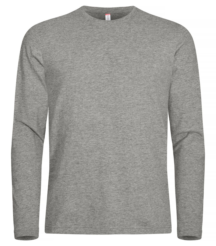 Premium Fashion-T LS - grey melange