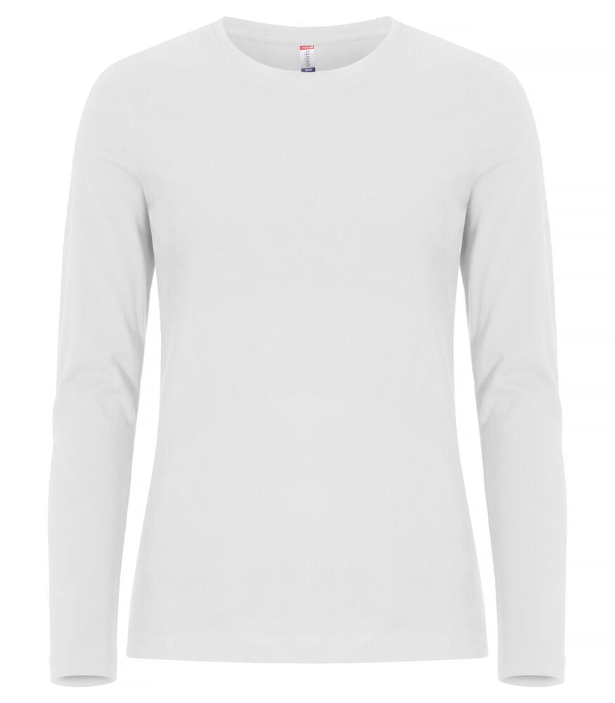Premium Fashion-T LS Women - white