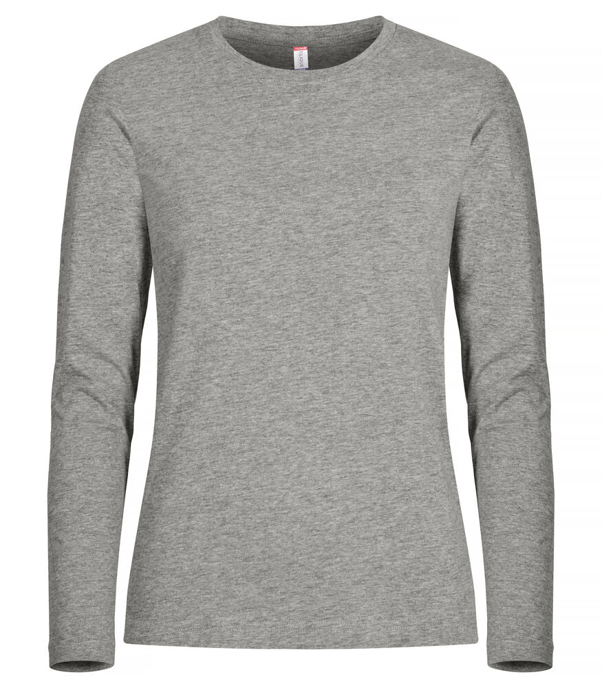 Premium Fashion-T LS Women - grey melange