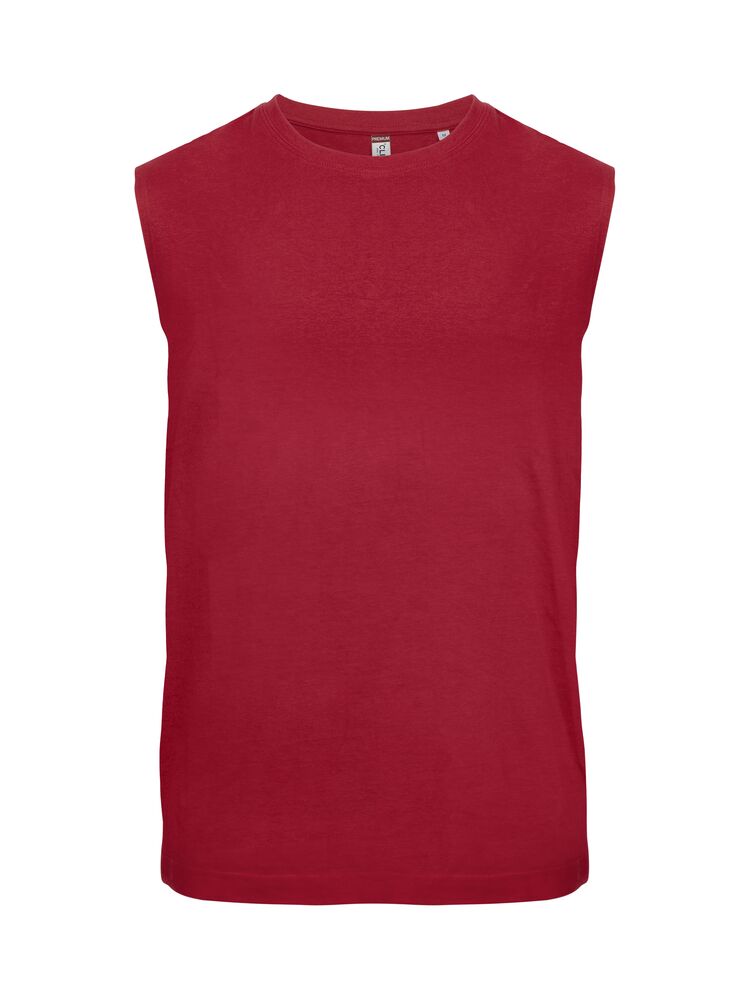 Sleeveless T - red