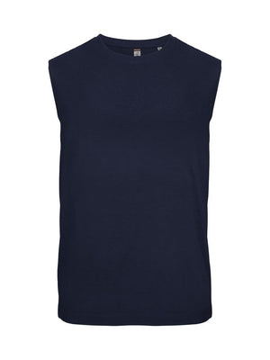 Sleeveless T - dark navy