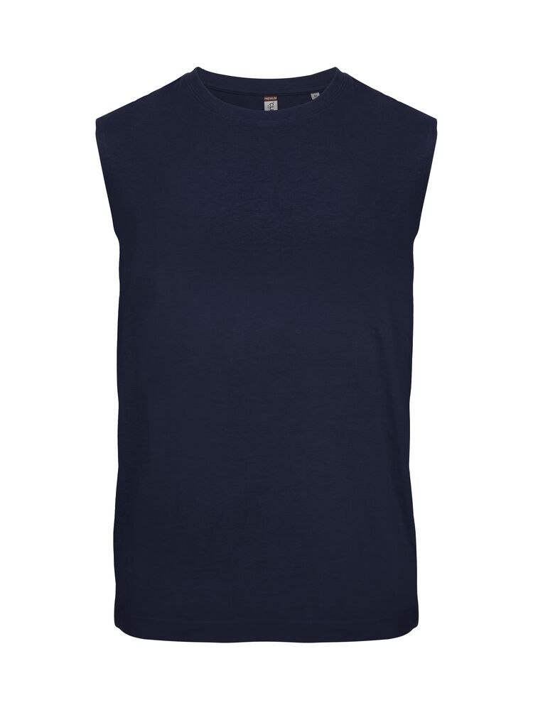 Sleeveless T - dark navy