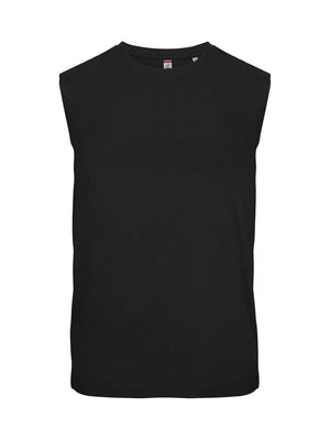 Sleeveless T - black