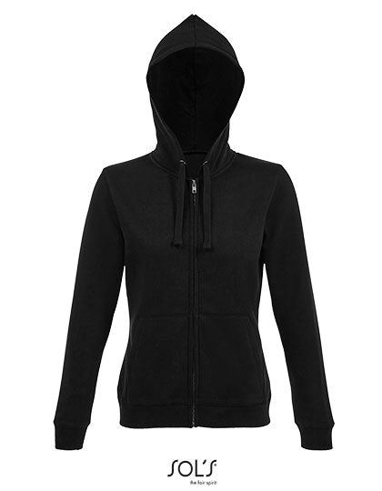 Dames hoodie met rits Spike
