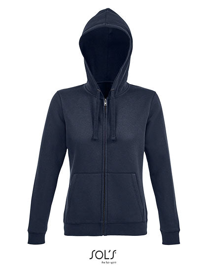 Dames hoodie met rits Spike