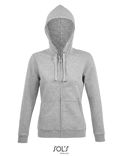 Dames hoodie met rits Spike