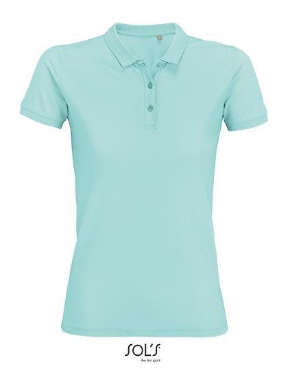 Planet Poloshirt voor dames