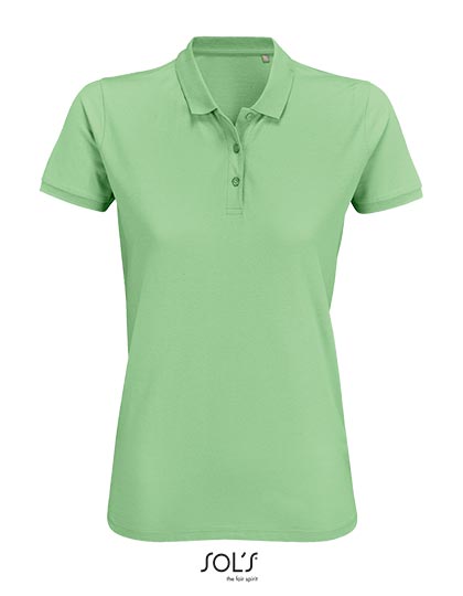 Planet Poloshirt voor dames