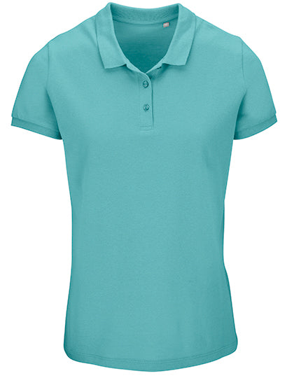 Planet Poloshirt voor dames