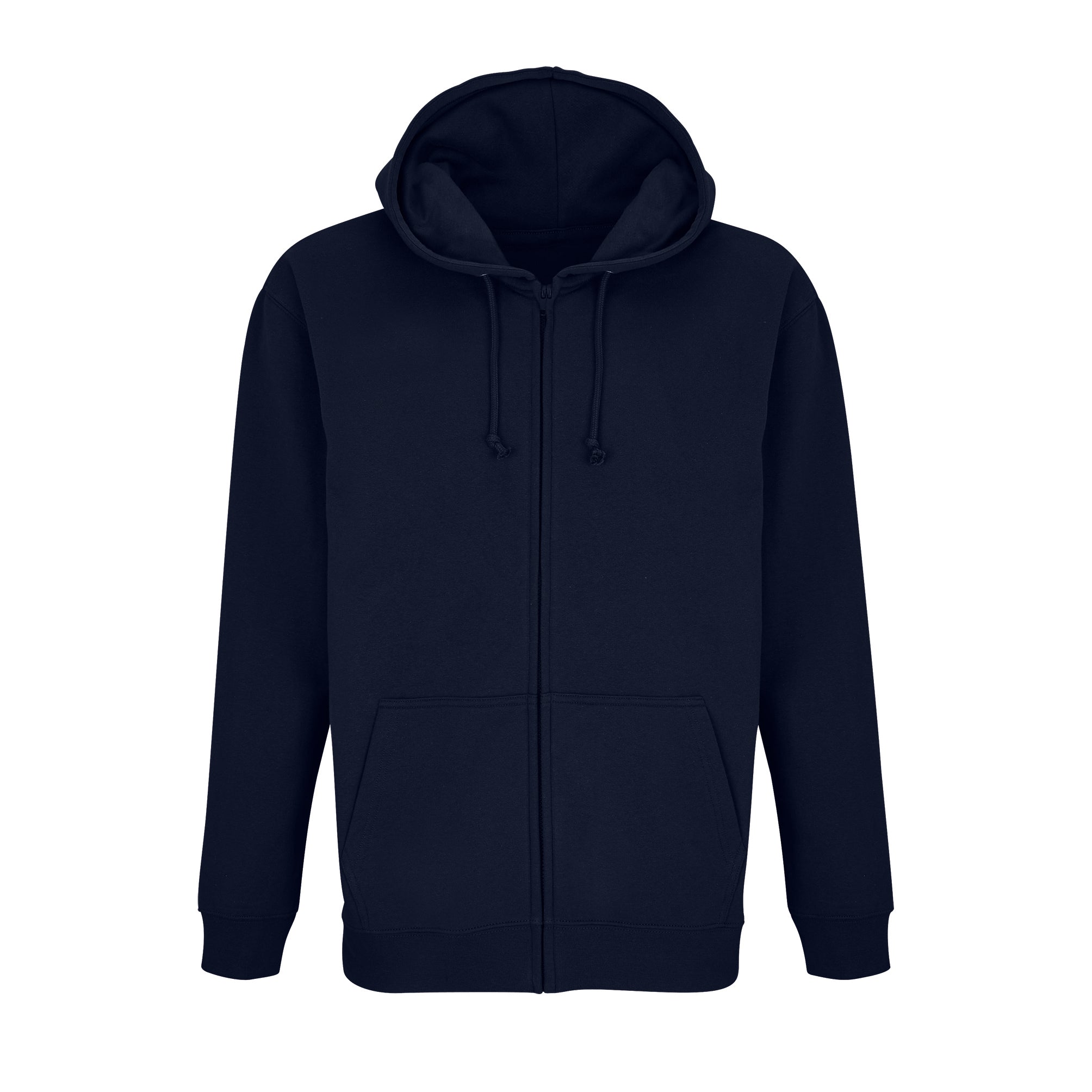 Unisex Hoodie met Volledige Rits Carter