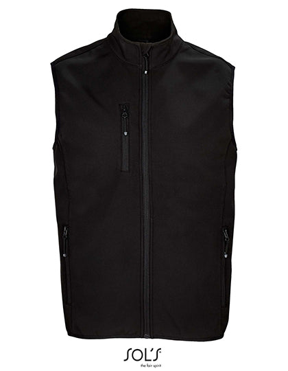 Heren bodywarmer Falcon van softshell met rits
