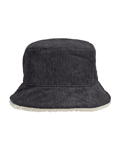 Omkeerbare Sherpa En Fluweel Bucket Hat