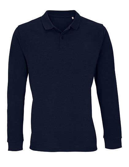 Unisex polo met lange mouwen Planet