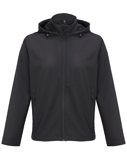 Heren Race Softshell Jack met capuchon