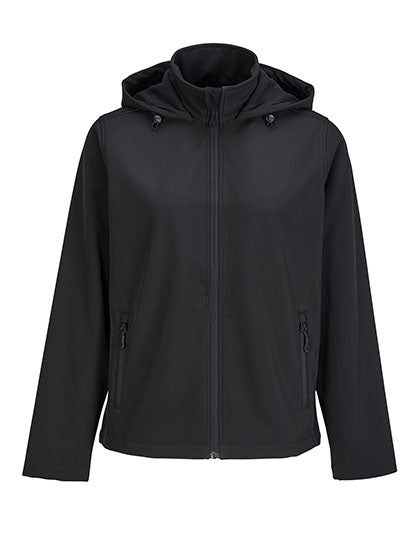 Dames Softshell Jas met Capuchon