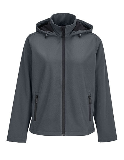 Dames Softshell Jas met Capuchon
