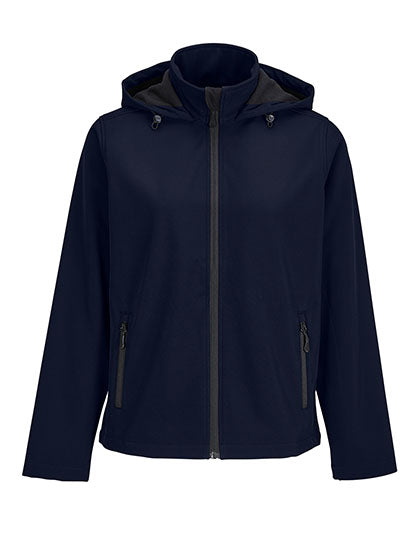 Dames Softshell Jas met Capuchon