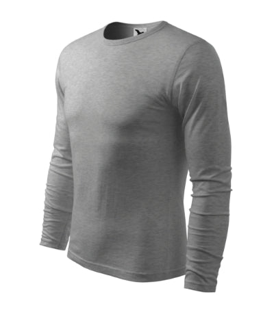 Malfini Fit-T LS T-shirt men’s - dark gray melange