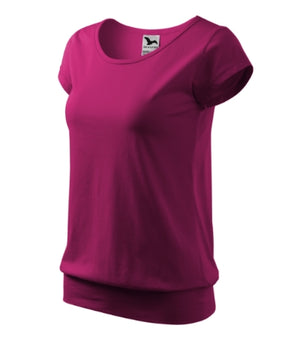 Malfini City T-shirt women’s - fuchsia red