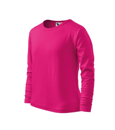 Malfini Fit-T LS T-shirt Kids - raspberry pink