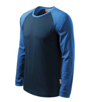 Malfini Street LS T-shirt unisex - navy blue