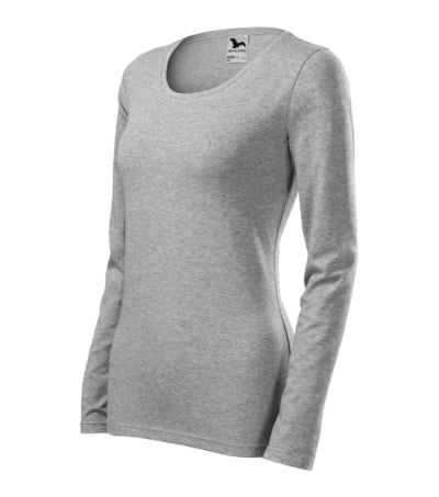 Malfini Slim T-shirt women’s - dark gray melange