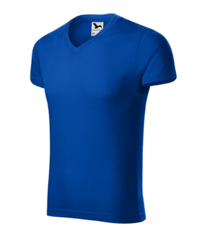 Malfini Slim Fit V-neck T-shirt men’s - royal blue