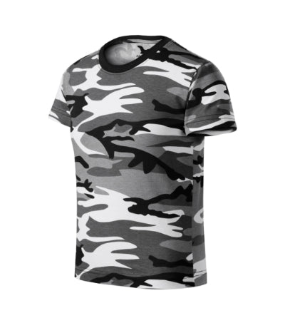Malfini Camouflage T-shirt Kids - camouflage gray