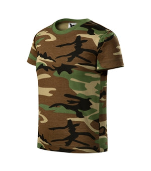 Malfini Camouflage T-shirt Kids - camouflage brown