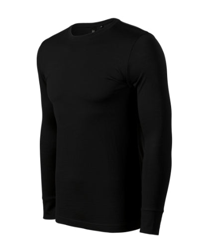 Malfini Merino Rise LS T-shirt men’s - black