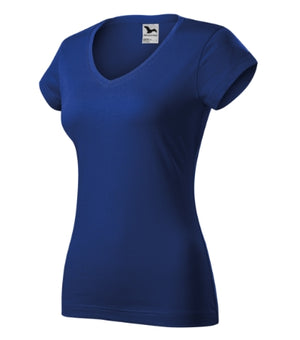 Malfini Fit V-neck T-shirt women’s - royal blue