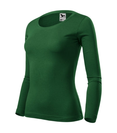 Malfini Fit-T LS T-shirt women’s - bottle green