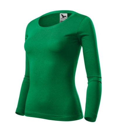 Malfini Fit-T LS T-shirt women’s - kelly green