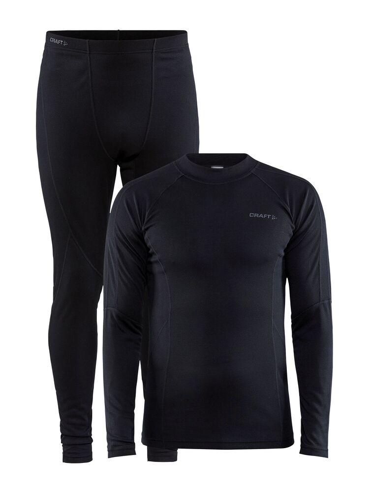 Core Warm Baselayer Set Men - black