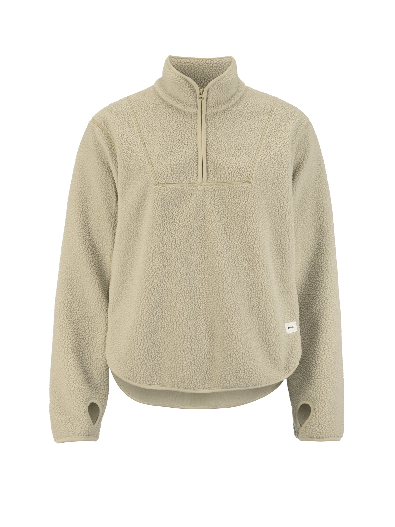 Fleece trui met rits W
