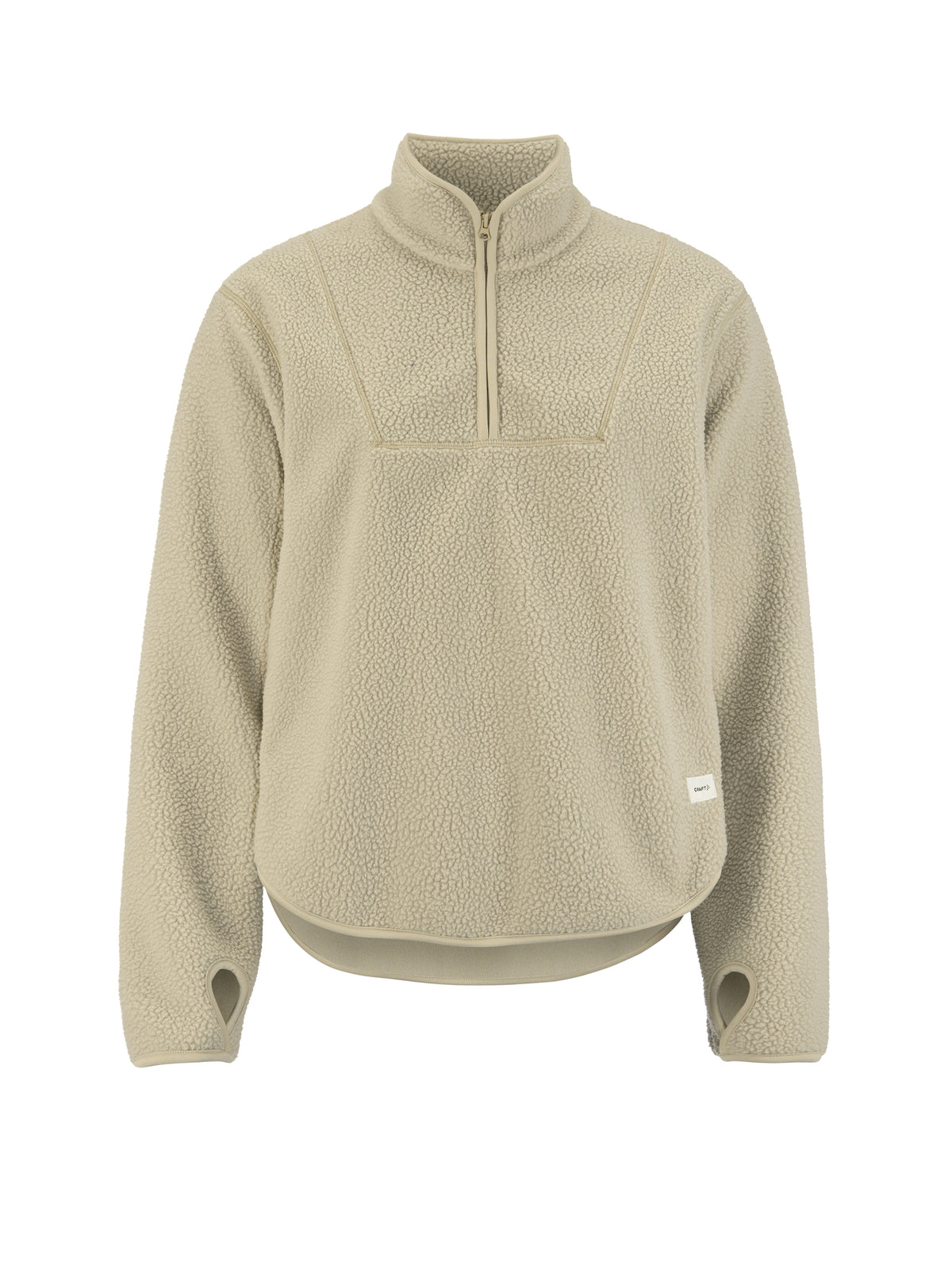Fleece trui met rits W