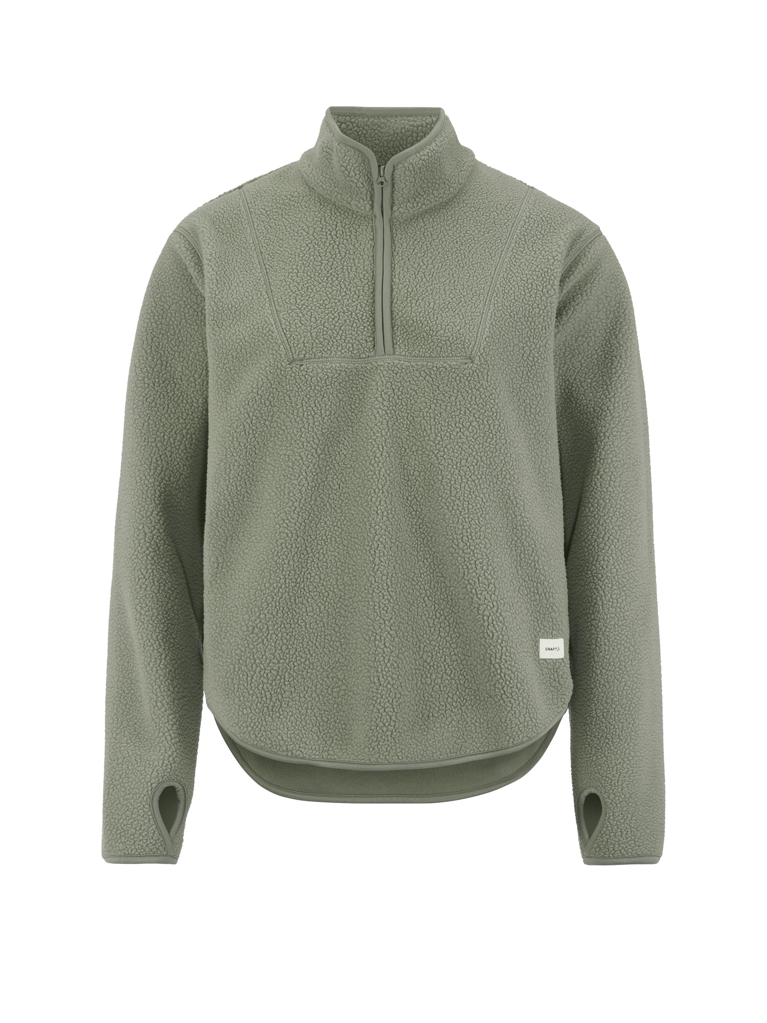 Fleece trui met rits W