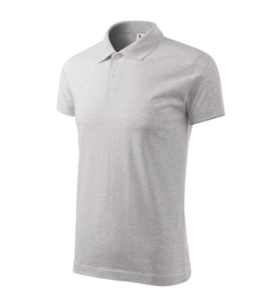 Malfini Single J. Polo Shirt men’s - ash melange