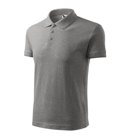Malfini Pique Polo Polo Shirt men’s - dark gray melange