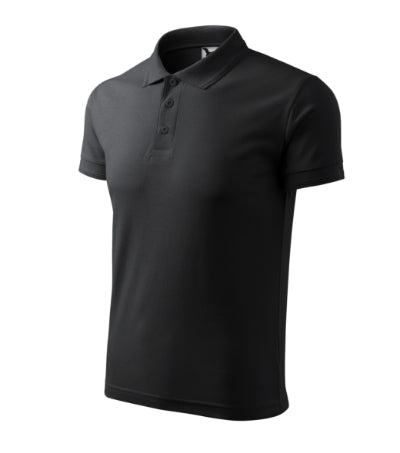Malfini Pique Polo Polo Shirt men’s - ebony gray
