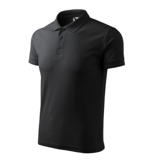 Malfini Pique Polo Polo Shirt men’s - ebony gray