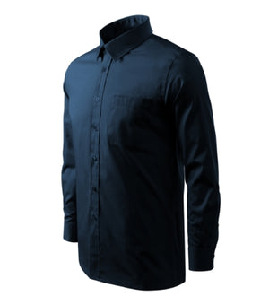 Malfini Style LS Shirt men’s - navy blue