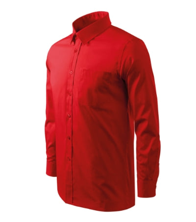 Malfini Style LS Shirt men’s - red