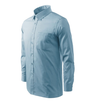 Malfini Style LS Shirt men’s - sky blue