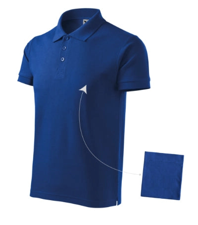 Malfini Cotton Polo Shirt men’s - royal blue