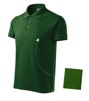 Malfini Cotton Polo Shirt men’s - bottle green