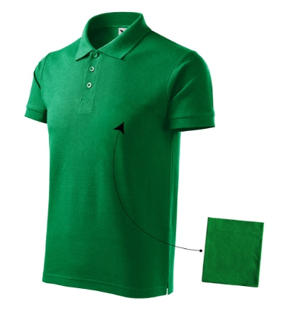 Malfini Cotton Polo Shirt men’s - kelly green