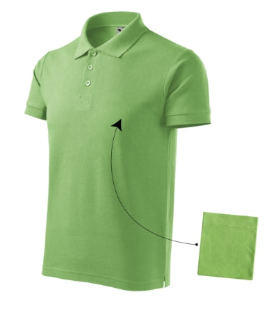 Malfini Cotton Polo Shirt men’s - grass green